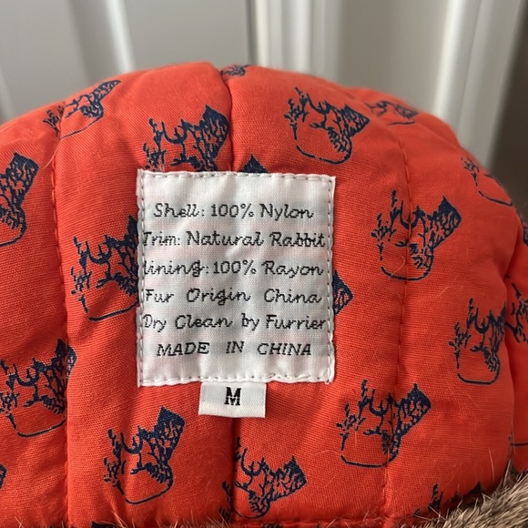 Rabbit lined hat - Picture 5 of 6
